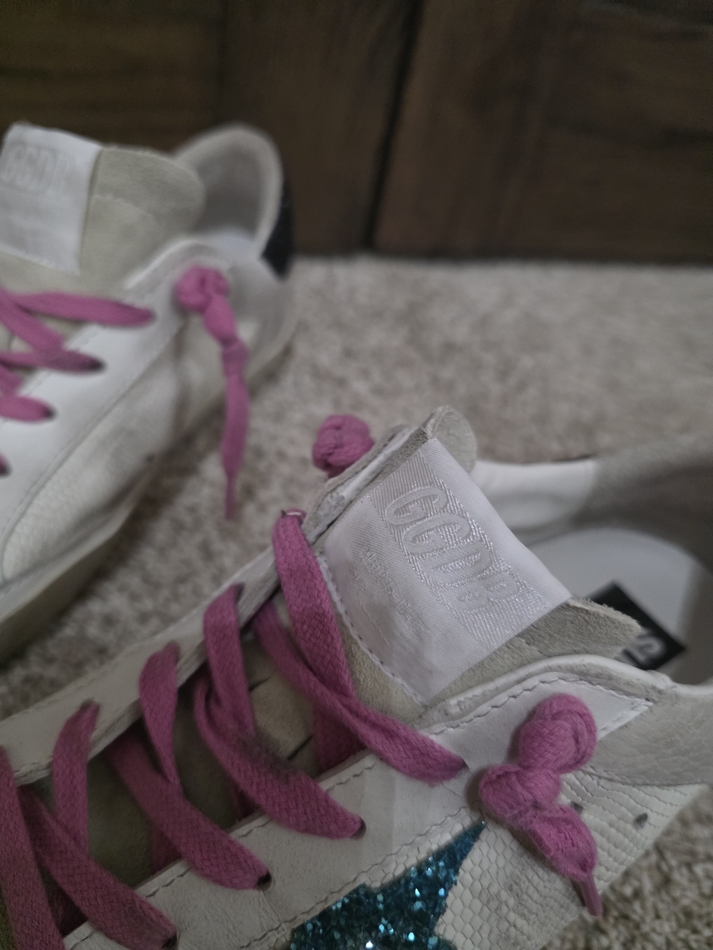 Golden Goose Glitter Star Sneakers - Picture 7 of 9